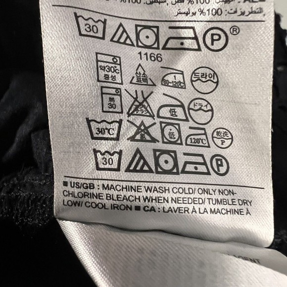 Banana Republic Shift Dress Womens Black 10 Eyelet Meshed Lined Flutter Sleeves - Picture 11 of 13